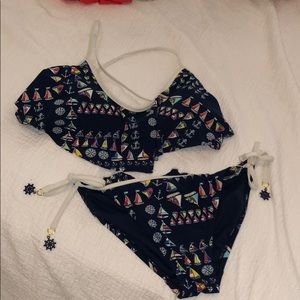 Super cute Sperry bikini set